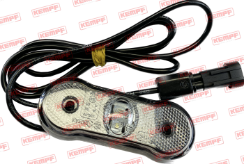128104 Kempf Positionsleuchte LED weiß, 1500 mm Kabel, Super Seal